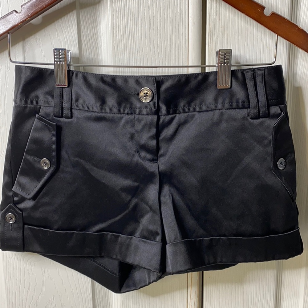 Express tailor Tuxedo satin short size 00